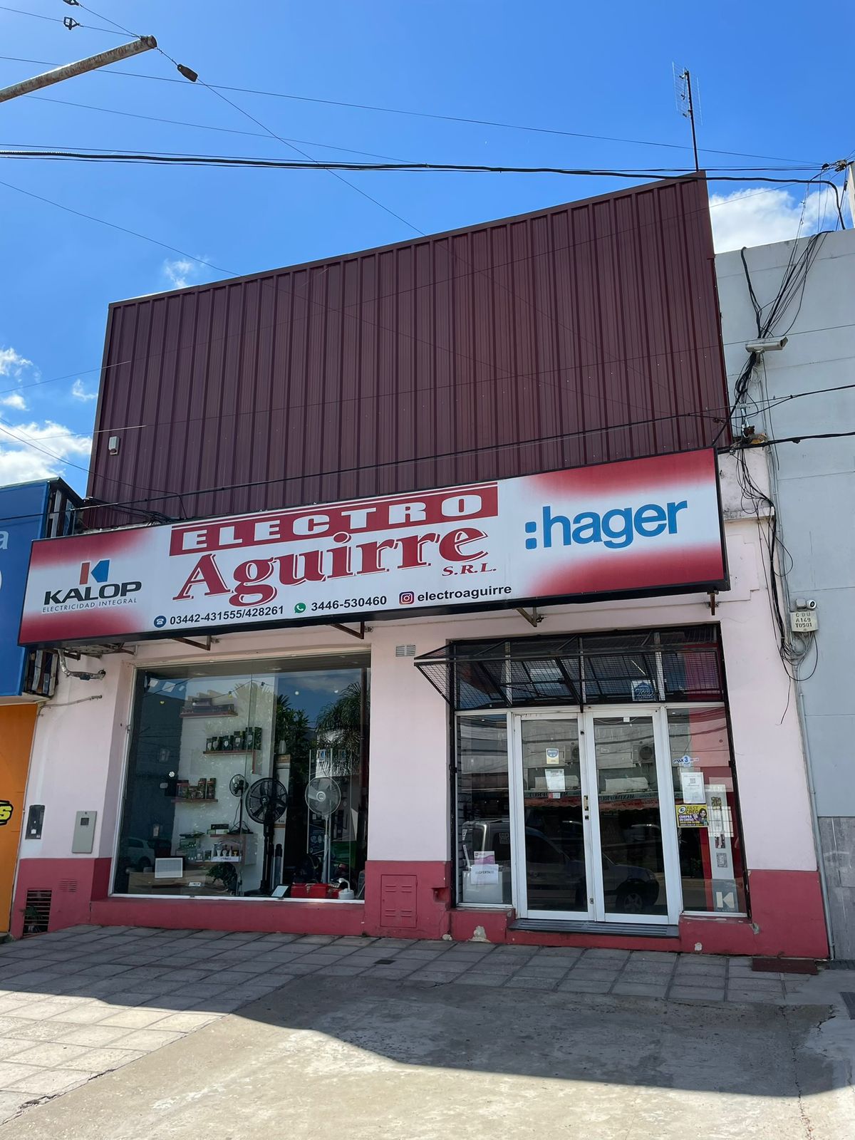 Fachada Electro Aguirre S.R.L.