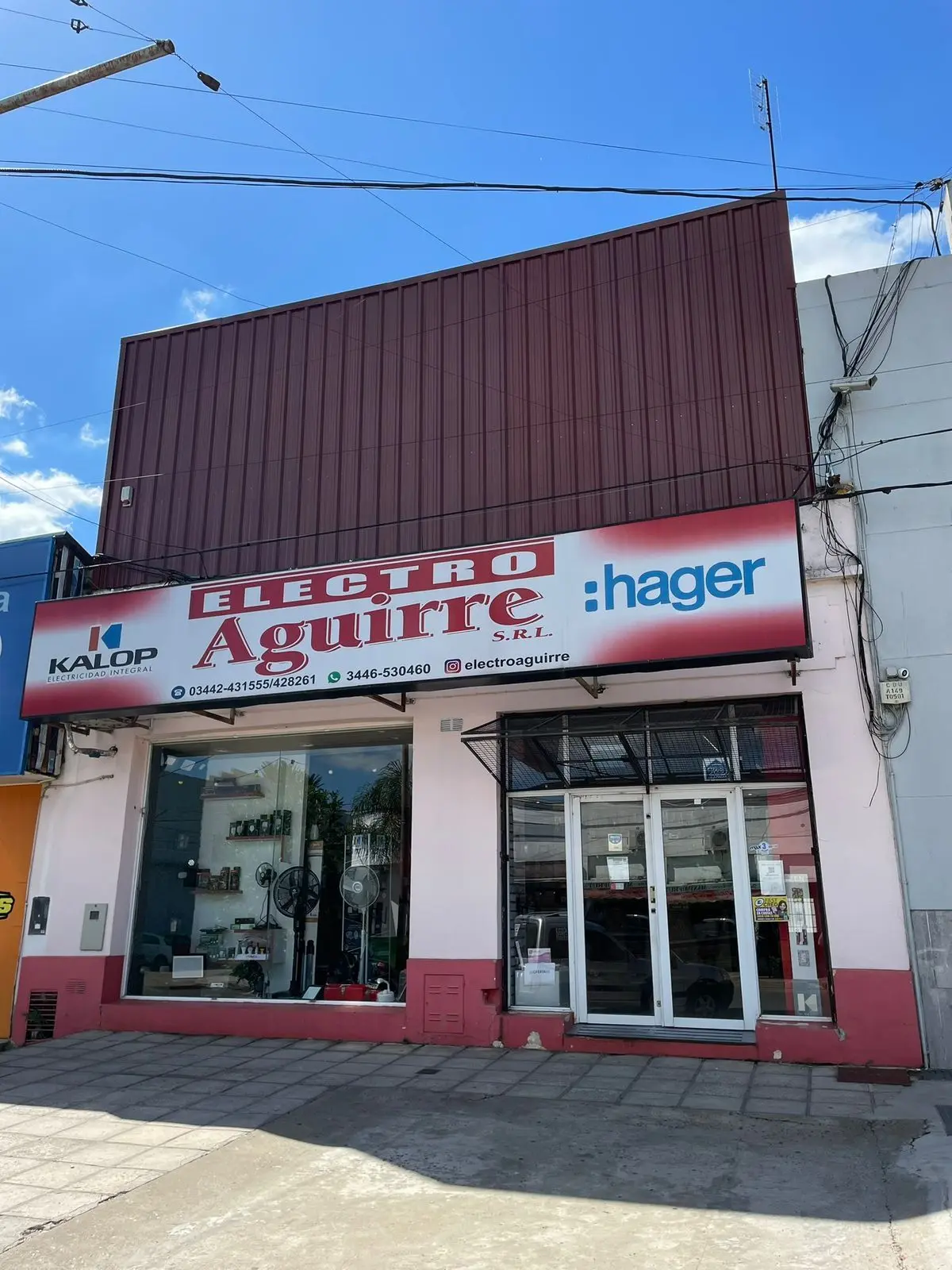 Fachada Electro Aguirre S.R.L.