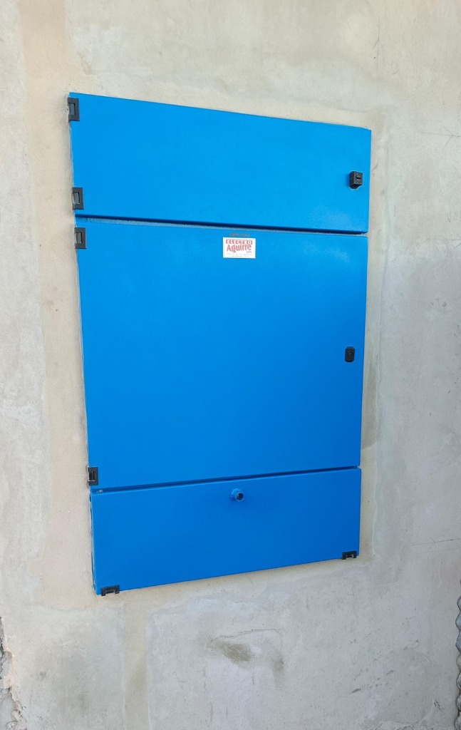 Gabinete colectivo finalizado exterior