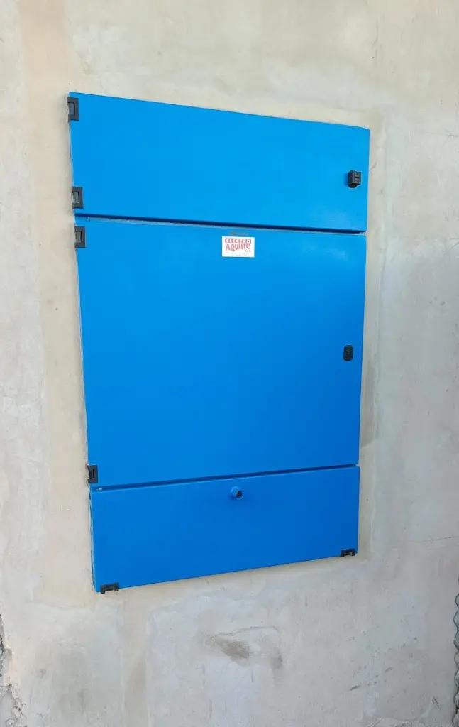 Gabinete colectivo finalizado exterior